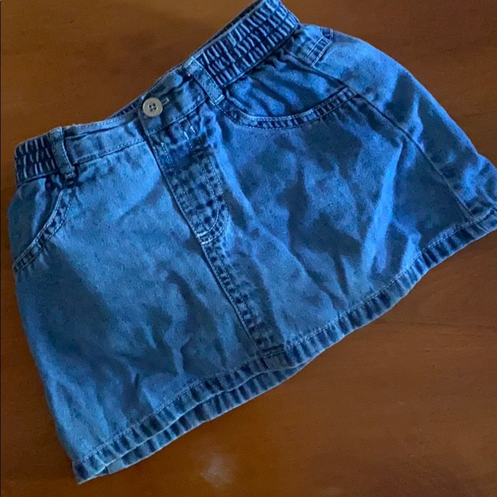 Old Navy Little Girl Denim Skirt